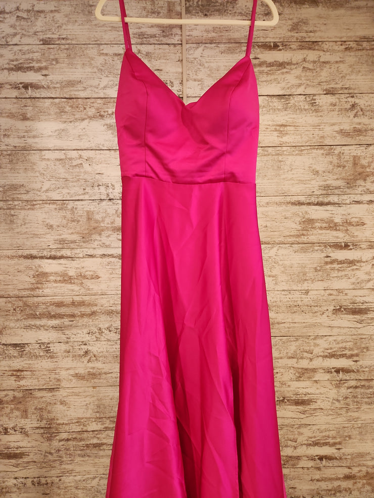 PINK A LINE GOWN