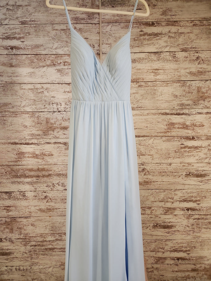 BLUE LONG EVENING GOWN (NEW)