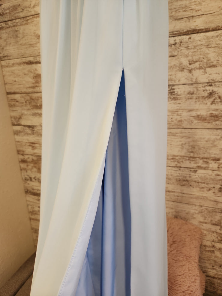 BLUE LONG EVENING GOWN (NEW)