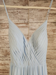 BLUE LONG EVENING GOWN (NEW)