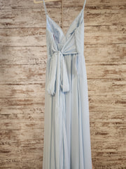 BLUE LONG EVENING GOWN (NEW)