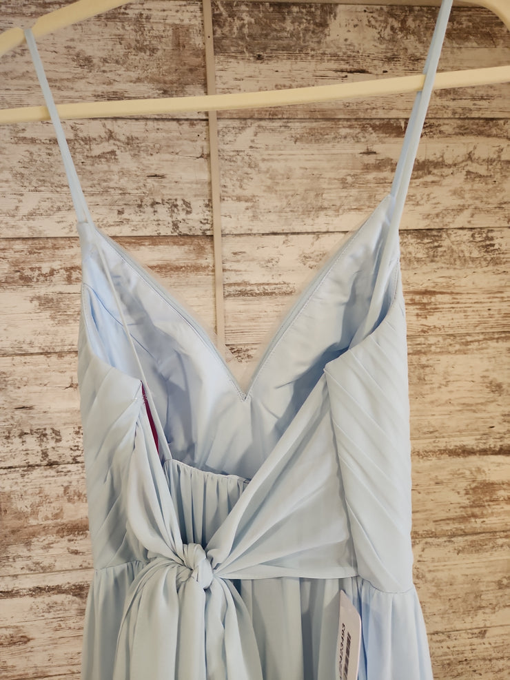 BLUE LONG EVENING GOWN (NEW)