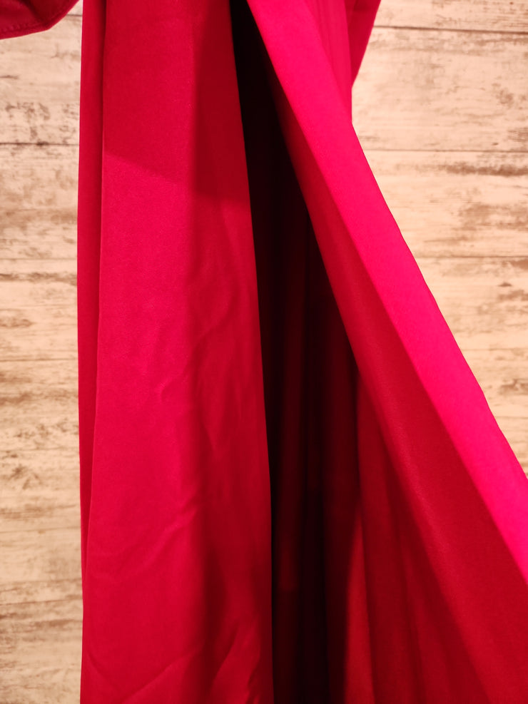 RED LONG EVENING GOWN