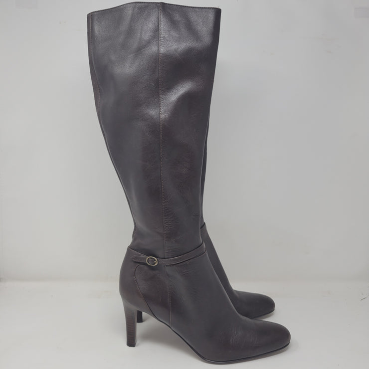 BROWN LEATHER BOOTS