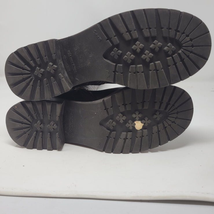 BROWN LEATHER BOOTS $169