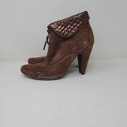 BROWN SHORT BOOTS $129