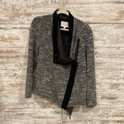 GRAY/BLACK ZIP JACKET