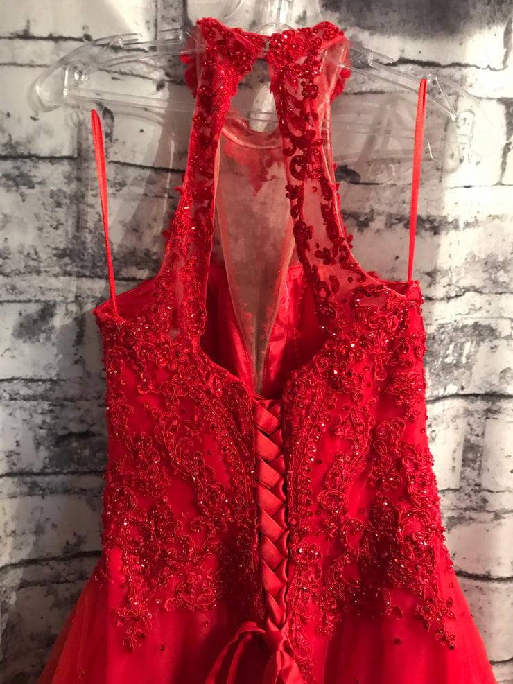 RED PRINCESS GOWN (NEW)