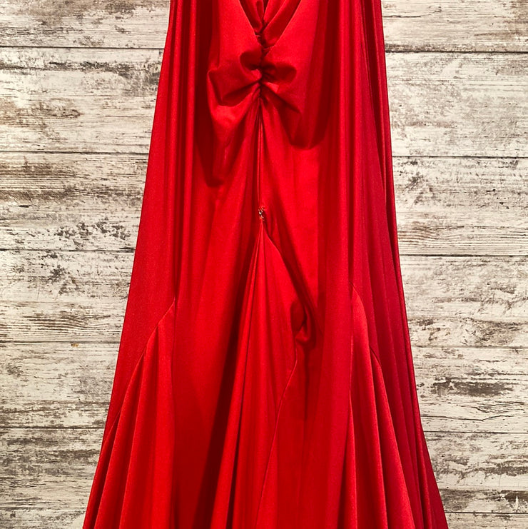 RED MERMAID GOWN