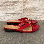 RED SANDALS