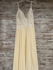 IVORY LONG EVENING GOWN