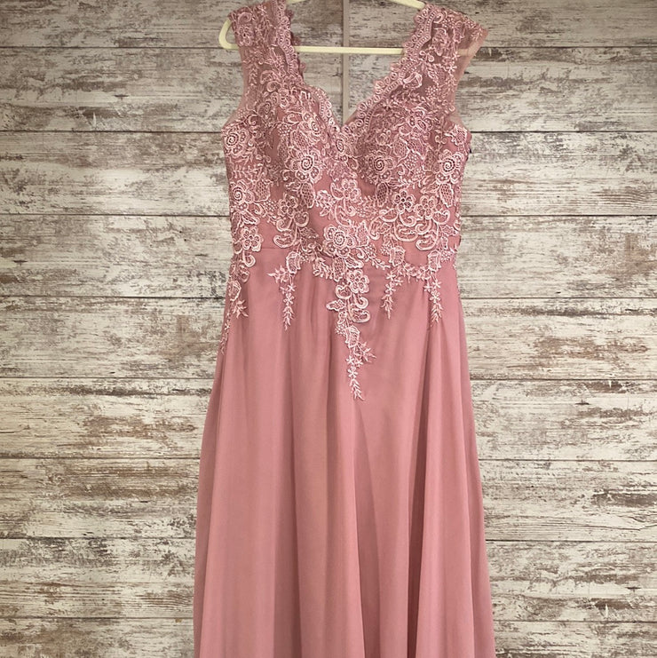 PINK LONG EVENING GOWN (NEW)