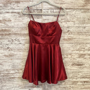 BURGUNDY SHORT DRESS (NEW)