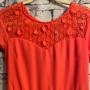 CORAL SHORT DRESS