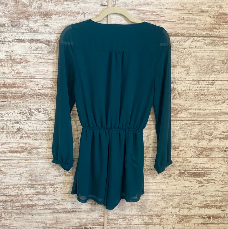 GREEN ROMPER/DRESS