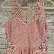 PINK LONG EVENING GOWN