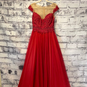 RED PRINCESS GOWN