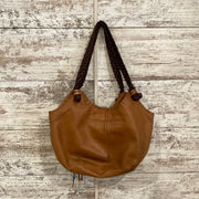 TAN LEATHER PURSE