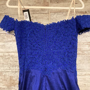 ROYAL BLUE MERMAID GOWN (NEW)