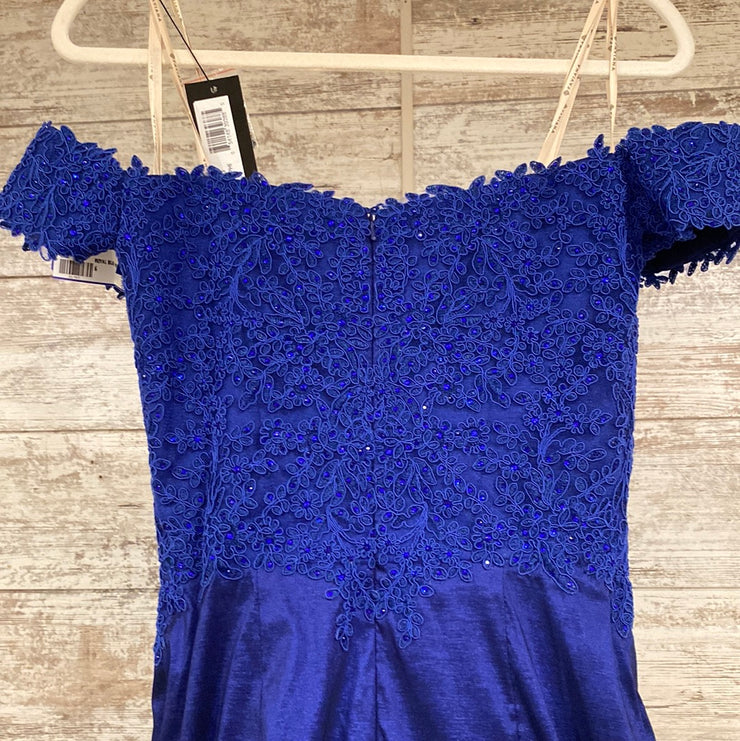 ROYAL BLUE MERMAID GOWN (NEW)