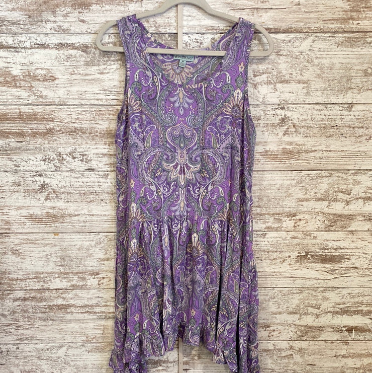 PURPLE/COLORFUL TUNIC