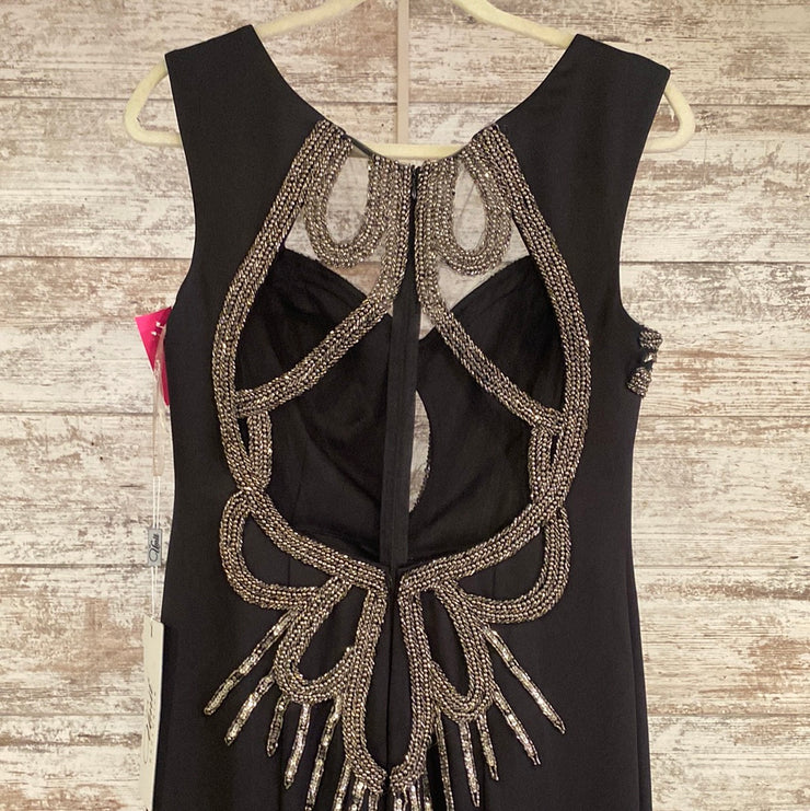 BLACK LONG EVENING GOWN (NEW)