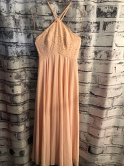 PINK LONG EVENING GOWN