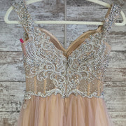 BLUSH A LINE GOWN