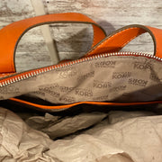 TAN/ORANGE SIGNATURE BAG $398