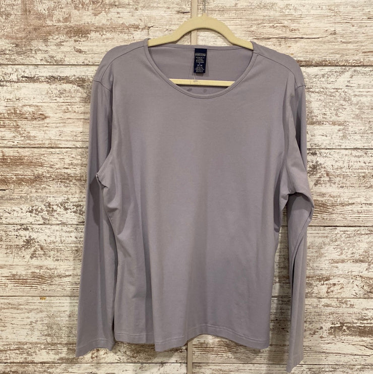 PURPLE LONG SLEEVE TOP - NEW