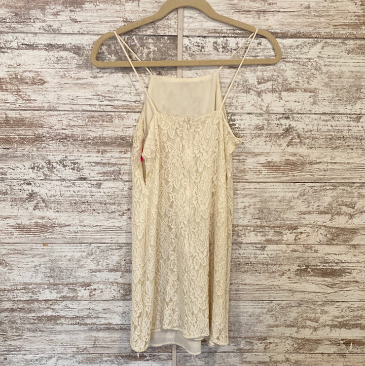 IVORY LACE SHORT DRESS