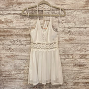 WHITE SHORT DRESS