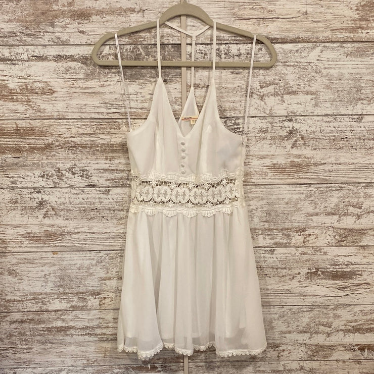 WHITE SHORT DRESS