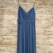 BLUE LONG EVENING GOWN