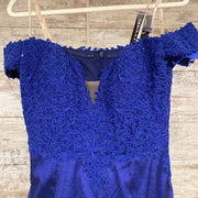ROYAL BLUE MERMAID GOWN (NEW)