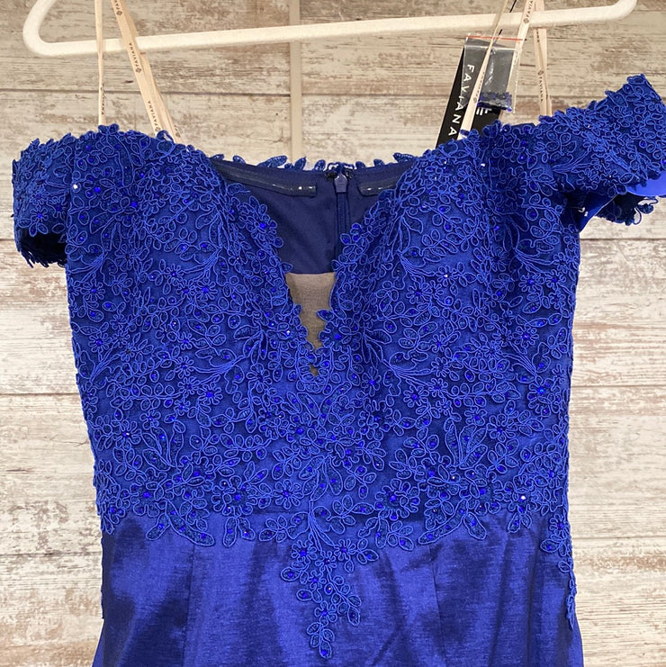 ROYAL BLUE MERMAID GOWN (NEW)