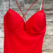 RED LONG EVENING GOWN (NEW)