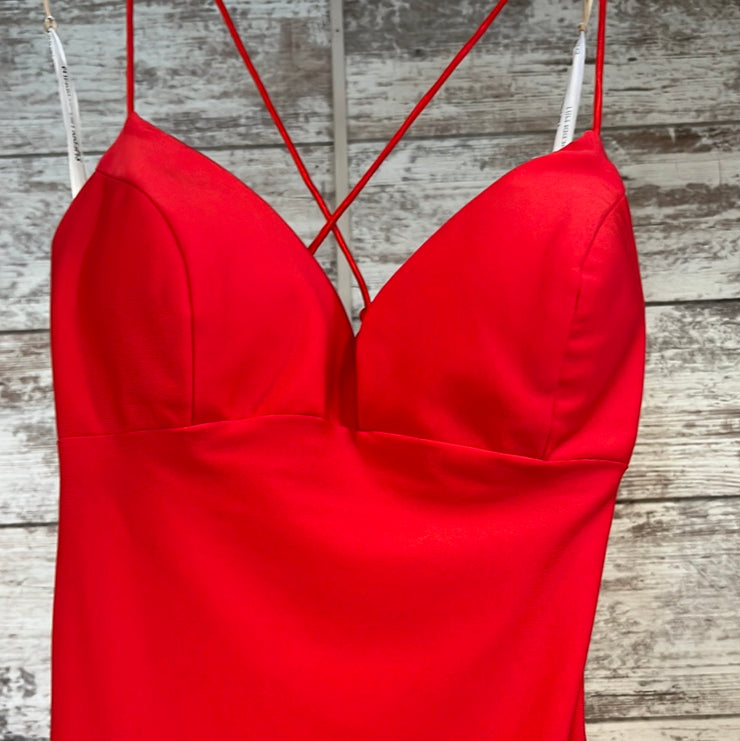 RED LONG EVENING GOWN (NEW)