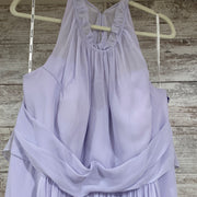 LAVENDER LONG EVENING GOWN