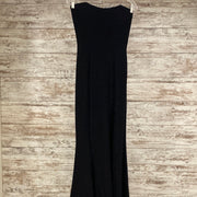 BLACK SPARKLY LONG DRESS