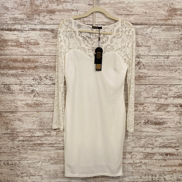 WHITE SHORT DRESS (NEW)