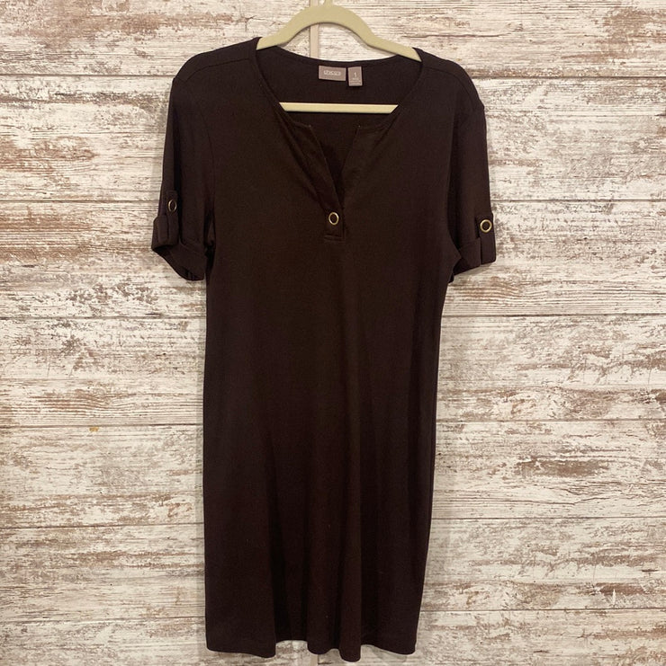 BROWN SHORT DRESS $109