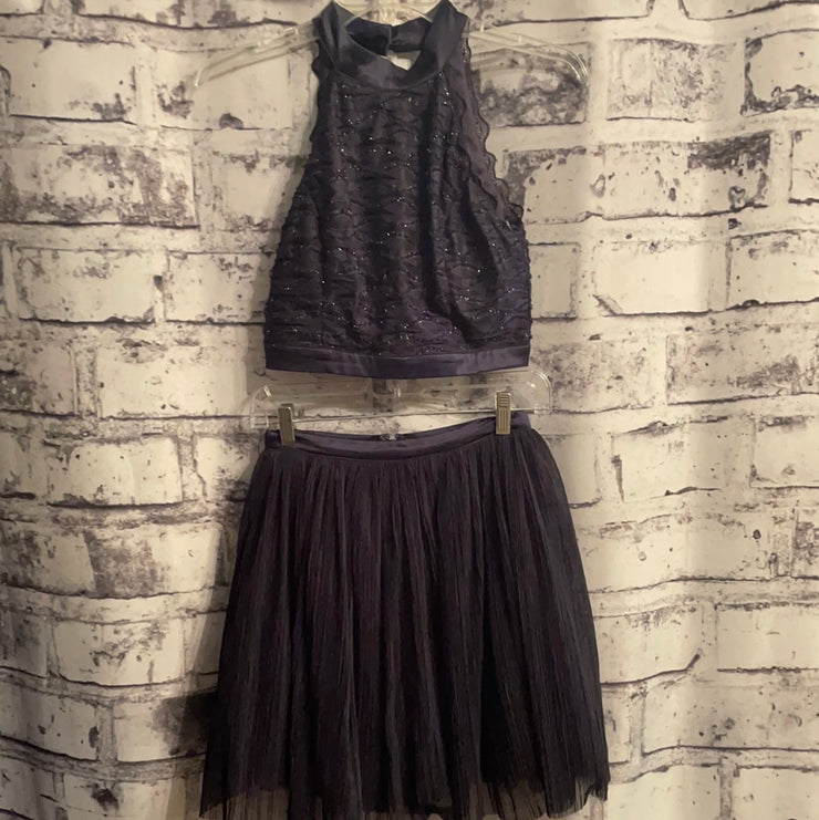 NAVY 2 PC. SHORT DRESS SET