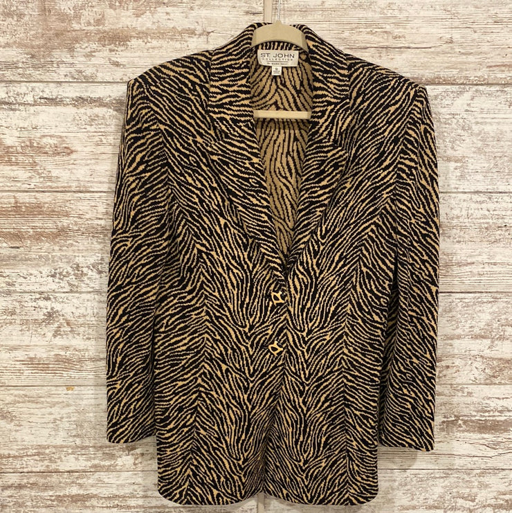 BLACK/TAN LEOPARD JACKET $998