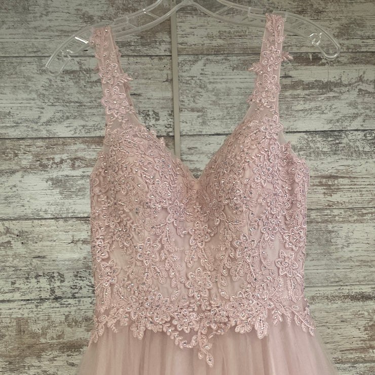 PINK ALINE GOWN