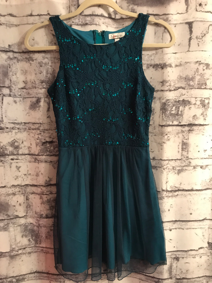 TEAL SHORT DRESS