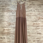 TAN LONG EVENING GOWN