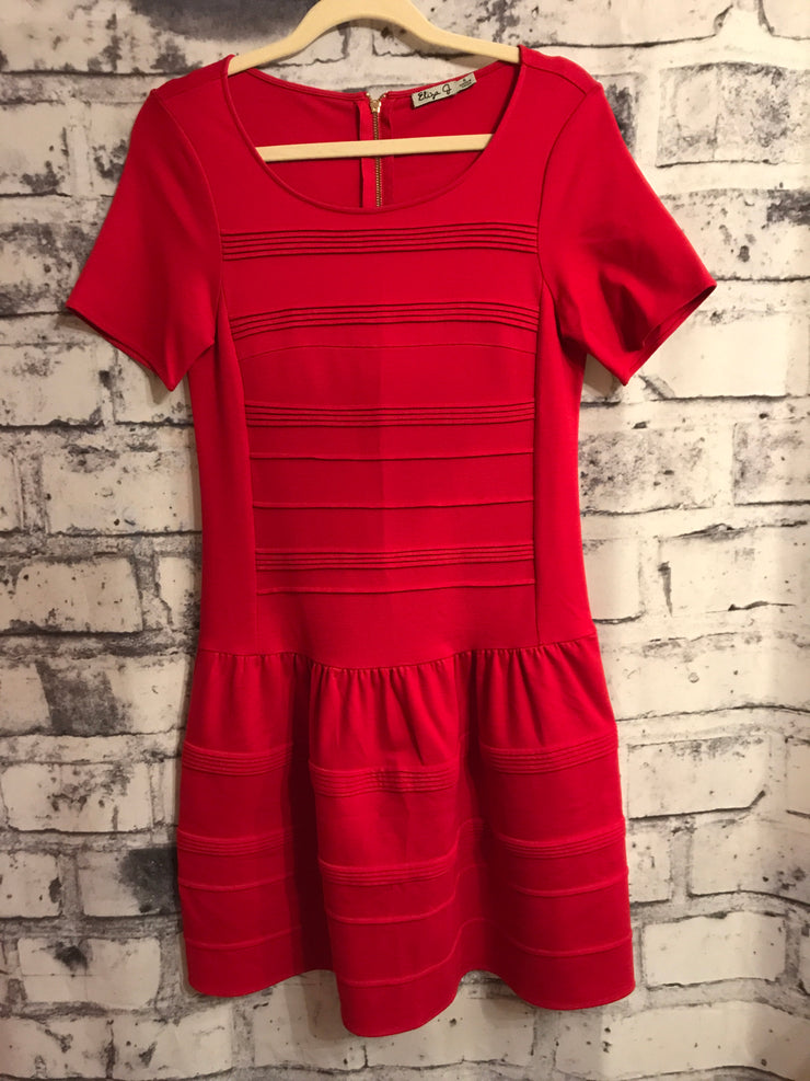 RED SHORT DRESS $198