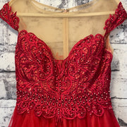 RED PRINCESS GOWN