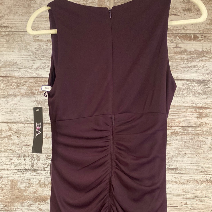 PURPLE LONG EVENING GOWN (NEW)